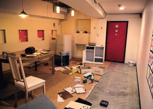 An explored escape room. picture from Wikipedia